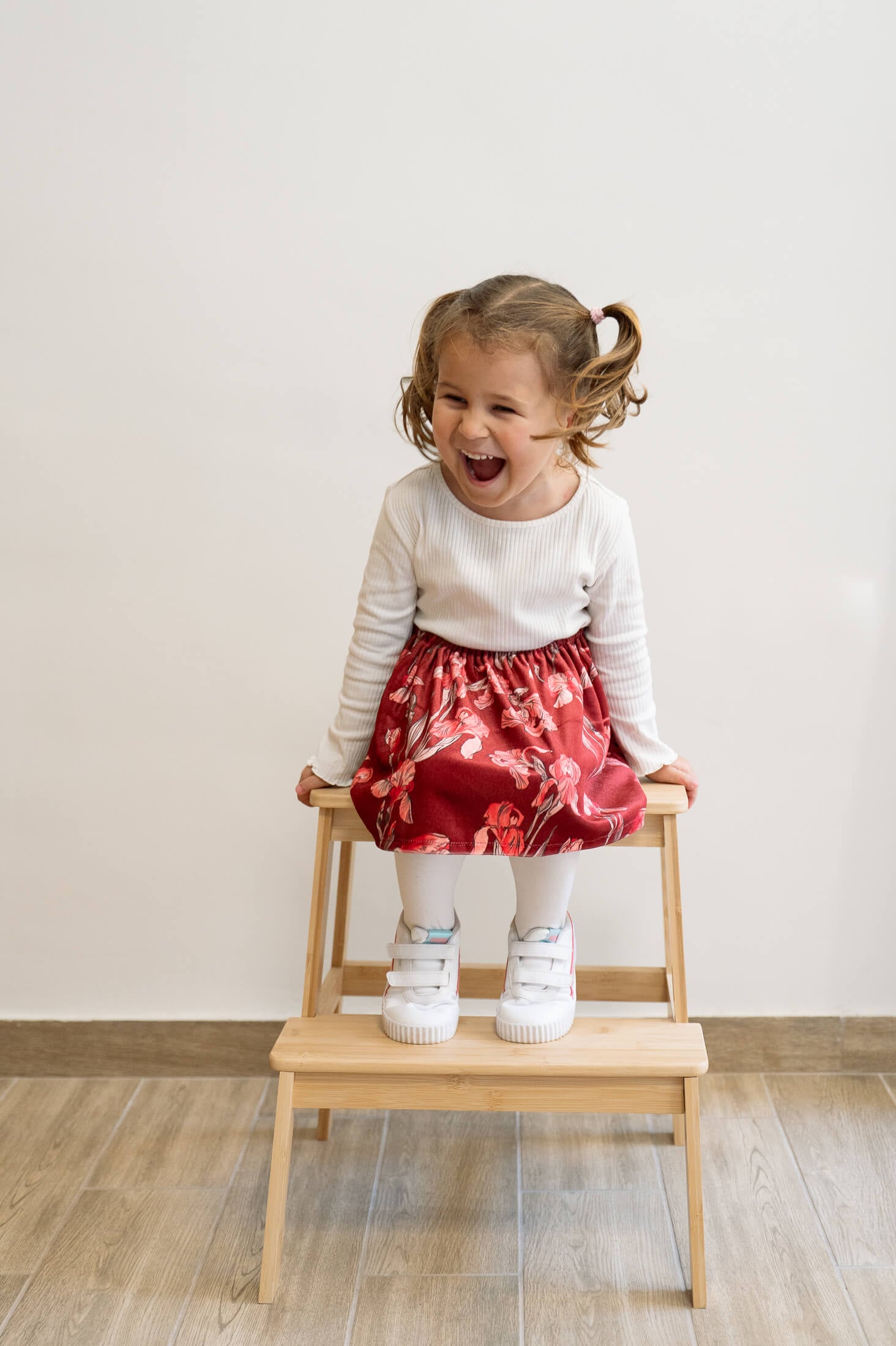 Velvet Rosé-Mini Riva Skirt